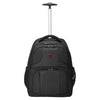 18.5 inch Rolling Computer Backpack, Black