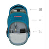 Mars 16" Laptop Backpack with Tablet Pocket, Teal / Red