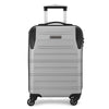 Static Carry-On Hardside Luggage ABS Silver