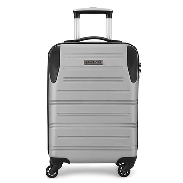 Static Carry-On Hardside Luggage ABS Silver