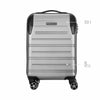 Static-Pro Carry-on Hardside Luggage ABS Grey