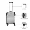 Static-Pro Carry-on Hardside Luggage ABS Grey