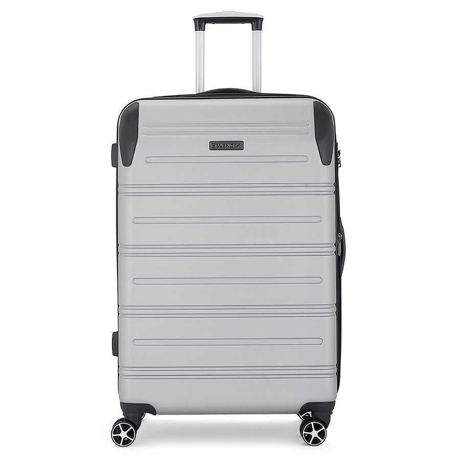 Static-Pro Large Hardside Luggage ABS Grey