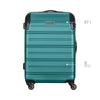 Static Medium Hardside Luggage ABS Fresh Blue