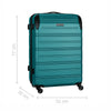 Static Large Hardside Luggage ABS Fresh Blue