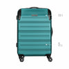 Static-Pro Medium Hardside Luggage ABS Blue