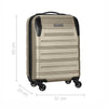 Static Carry-On Hardside Luggage ABS Gold