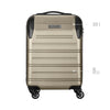 Static Carry-On Hardside Luggage ABS Gold