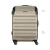 Static Medium Hardside Luggage ABS Gold