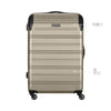 Static Large Hardside Luggage ABS Gold