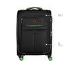 Fiero Pro Medium Softside Luggage Polyester Black/Green