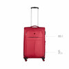 Fiero Pro Medium Softside Luggage Polyester Red/Black