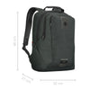 MX ECO, MX ECO Professional, 16" Laptop Backpack with 10" Tablet Pocket, Charcoal