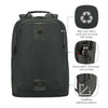 MX ECO, MX ECO Professional, 16" Laptop Backpack with 10" Tablet Pocket, Charcoal