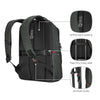 MX ECO, MX ECO Professional, 16" Laptop Backpack with 10" Tablet Pocket, Charcoal