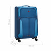 Castic Pro large Softside Luggage Polyester, Blue