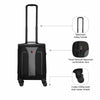 Fantic Pro Carry-On Softside Luggage Polyester, Black