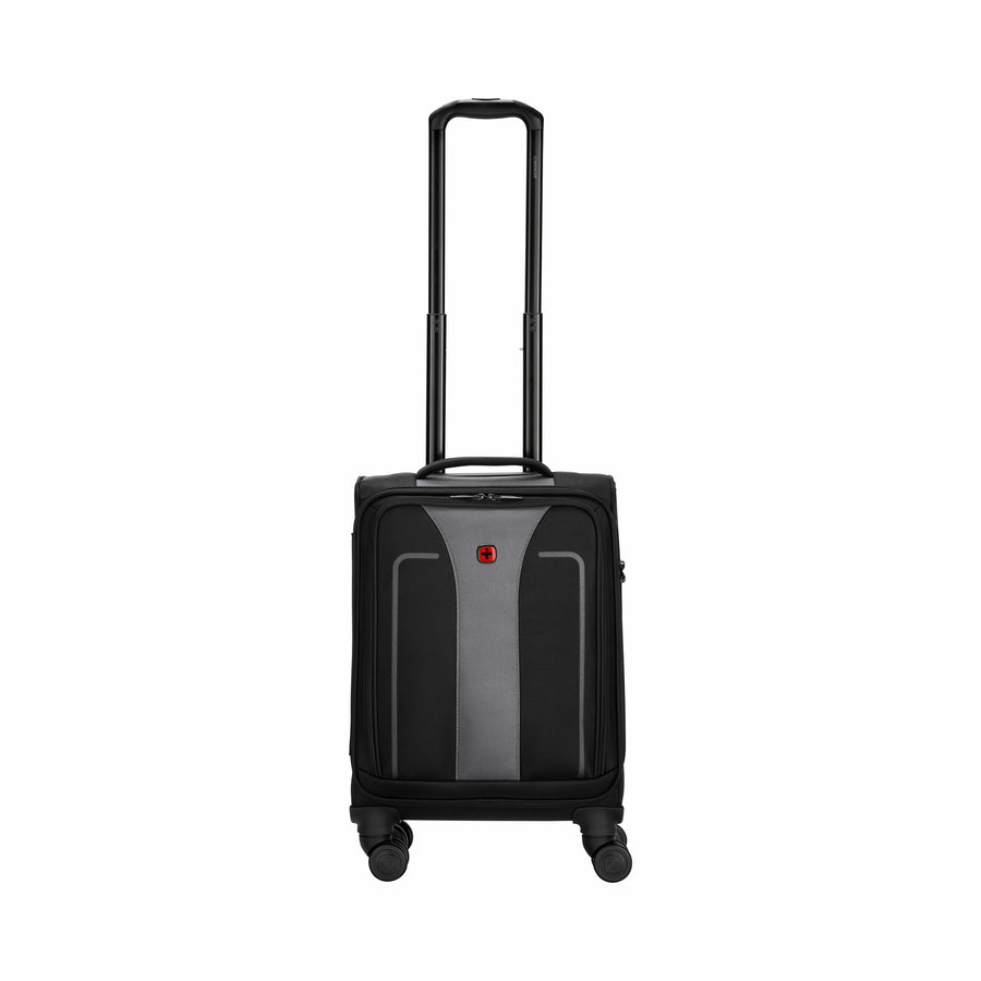 Fantic Pro Carry-On Softside Luggage Polyester, Black
