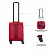 Fantic Pro Carry-On Softside Luggage Polyester, Burgundy
