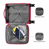Fantic Pro Carry-On Softside Luggage Polyester, Burgundy