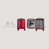 Fantic Pro Carry-On Softside Luggage Polyester, Burgundy