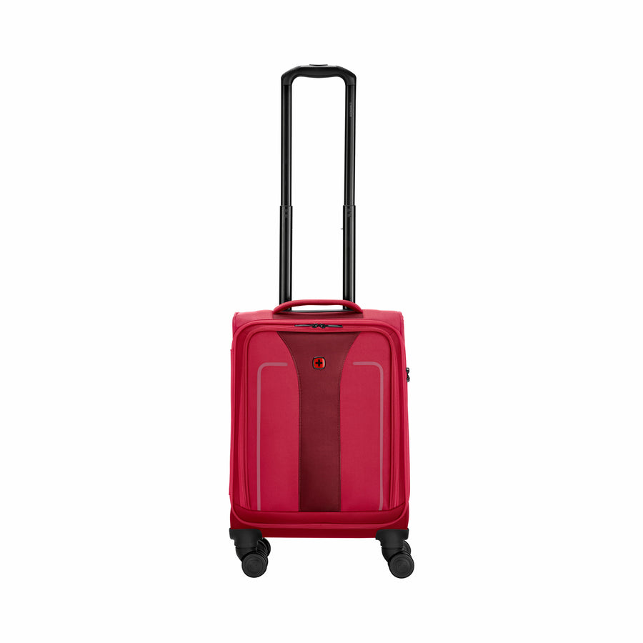 Fantic Pro Carry-On Softside Luggage Polyester, Burgundy