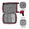 Fantic Pro Medium Softside Luggage Polyester, Burgundy