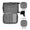 Fantic Pro Large Softside Luggage Polyester, Black