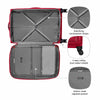 Fantic Pro Large Softside Luggage Polyester, Burgundy
