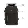RLD, RLD Weekender, 17" Laptop Backpack, Black