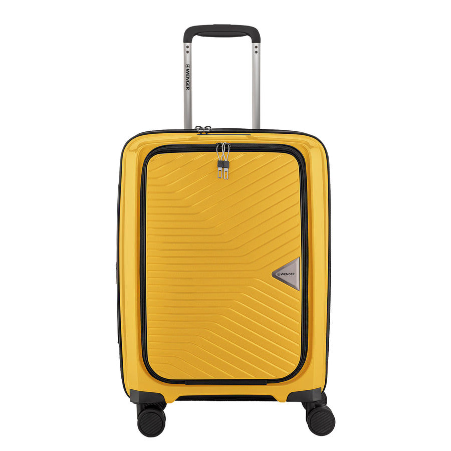 Ultra-Lite Mobile Office Carry-On Hardside Luggage Polypropylene Yellow