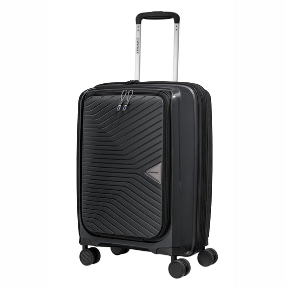 Ultra-Lite Mobile Office Carry-On Hardside Luggage Polypropylene Black