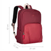 Motion, Motion Backpack, 15.6" Laptop Backpack with Tablet Pocket, Digital Red