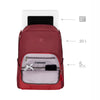 Motion, Motion Backpack, 15.6" Laptop Backpack with Tablet Pocket, Digital Red