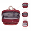Motion, Motion Backpack, 15.6" Laptop Backpack with Tablet Pocket, Digital Red