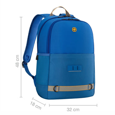 Next 23, Tyon 15.6" Laptop Backpack, Sky Blue