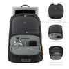 Next 23, Trayl, 15.6" Laptop Backpack with Tablet Pocket, Gravity Black