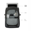 Next 23, Ryde, 16" Laptop Backpack with Tablet Pocket, Gravity Black