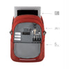 Next 23, Ryde, 16" Laptop Backpack with Tablet Pocket, Red