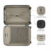 Motion Medium Hardside Luggage ABS Deep Lake