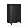 Motion Large Hardside Luggage ABS Chic Black