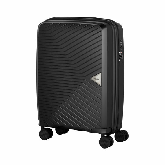 Ultra-Lite Carry-On Hardside Luggage Polypropylene Black