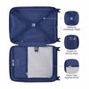 Ultra-Lite Carry-On Hardside Luggage Polypropylene Blue
