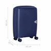 Ultra-Lite Carry-On Hardside Luggage Polypropylene Blue