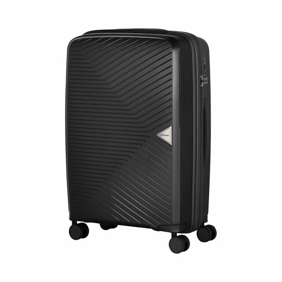 Ultra-Lite Medium Hardside Luggage Polypropylene Black