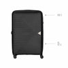Ultra-Lite Large Hardside Luggage Polypropylene Black