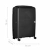 Ultra-Lite Large Hardside Luggage Polypropylene Black