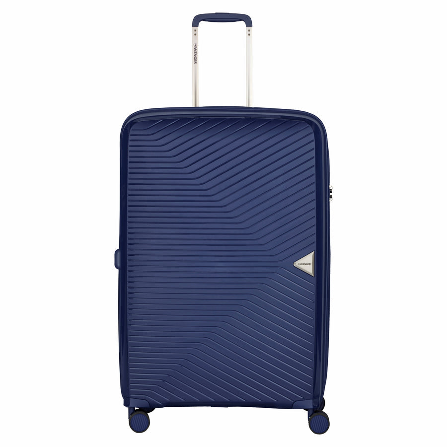 Ultra-Lite Large Hardside Luggage Polypropylene Blue