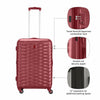 In-Flight Medium Hardside Luggage ABS/PC, Red