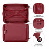 In-Flight Medium Hardside Luggage ABS/PC, Red